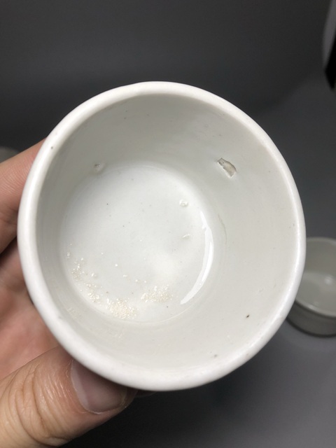 古玩陶瓷白釉杯真品鑒賞圖