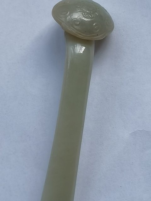 古玩玉器玉發簪真品鑒賞圖
