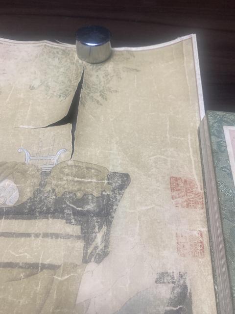 古玩字畫佚名人物真品鑒賞圖