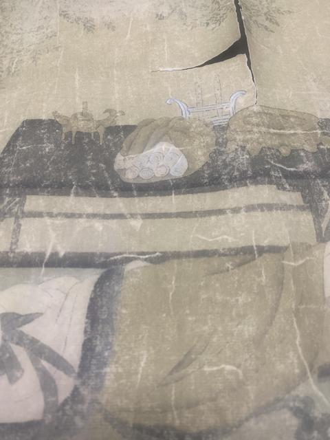 古玩字畫佚名人物真品鑒賞圖