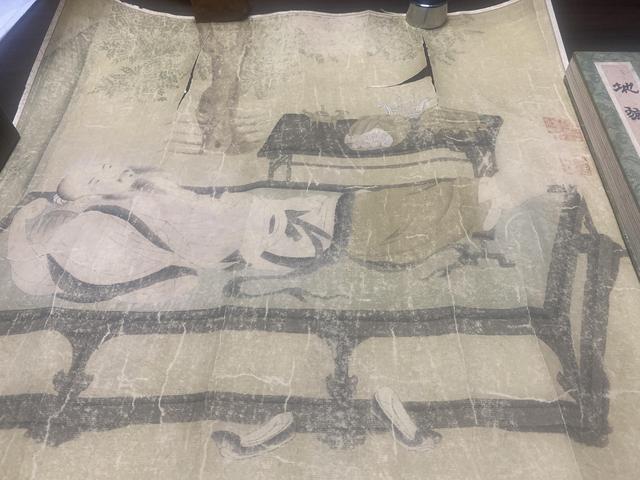 古玩字畫佚名人物真品鑒賞圖