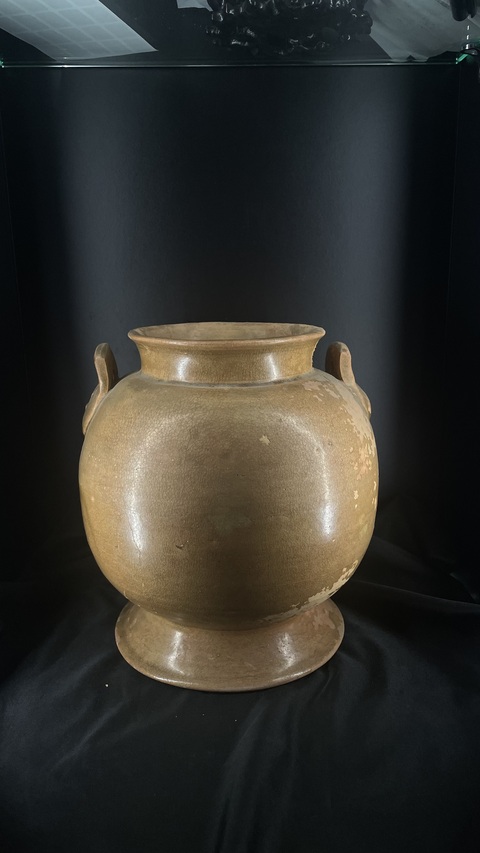 古玩陶瓷青釉罐真品鑒賞圖
