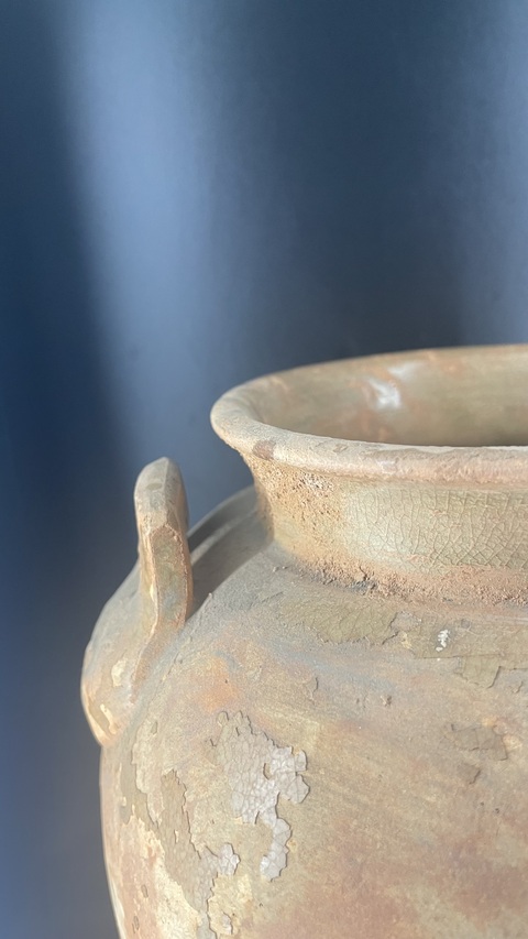 古玩陶瓷青釉罐真品鑒賞圖