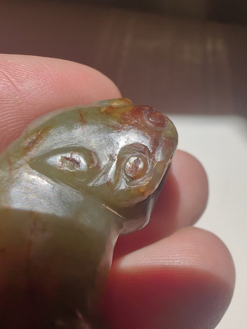古玩玉器和田玉雕“瑞獸”真品鑒賞圖