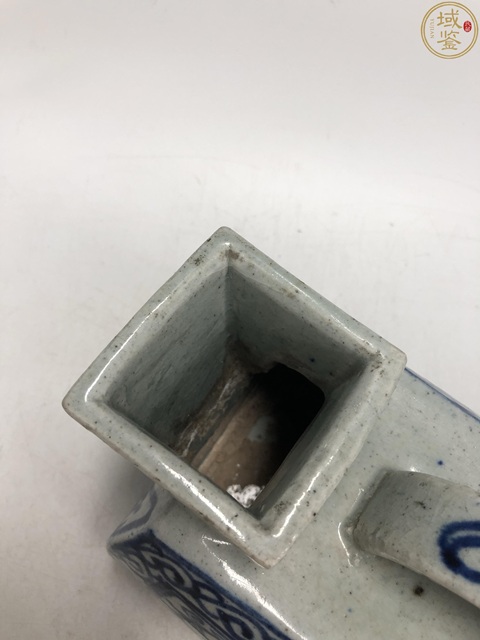 古玩陶瓷清晚期 青花壺真品鑒賞圖
