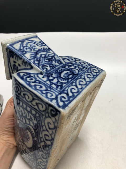 古玩陶瓷清晚期 青花壺真品鑒賞圖