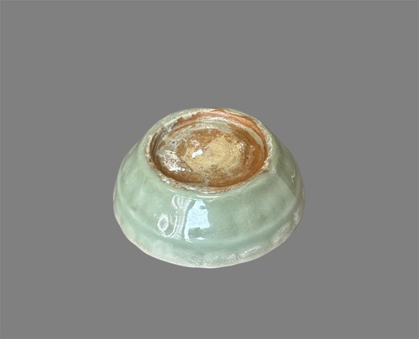 古玩陶瓷龍泉窯蔗段洗拍賣，當前價格5500元