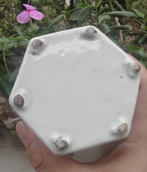 古玩陶瓷同治粉彩無雙譜壺真品鑒賞圖