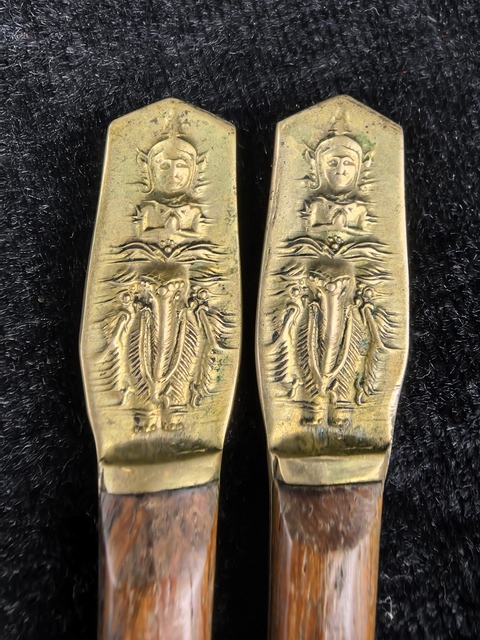 古玩雜項銅筷真品鑒賞圖
