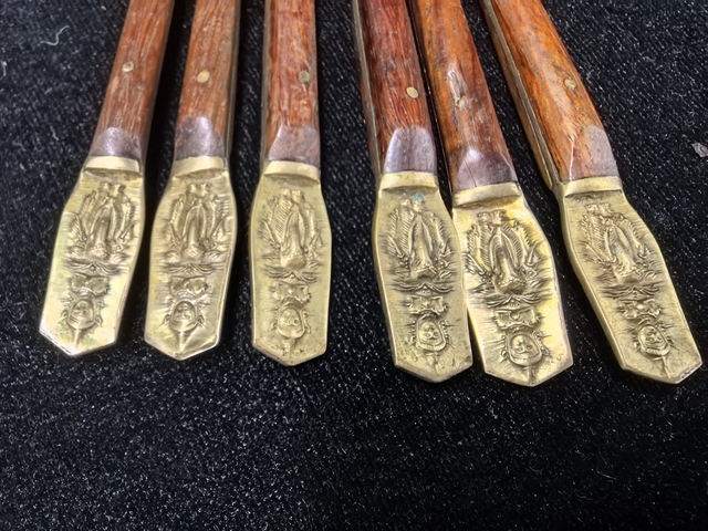 古玩雜項銅筷真品鑒賞圖