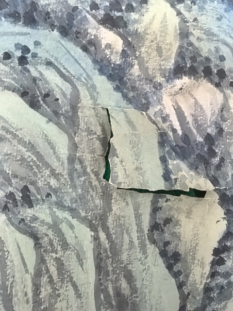 古玩字畫聞道蓬萊別有春真品鑒賞圖