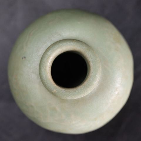 古玩陶瓷龍泉青瓷水盂真品鑒賞圖