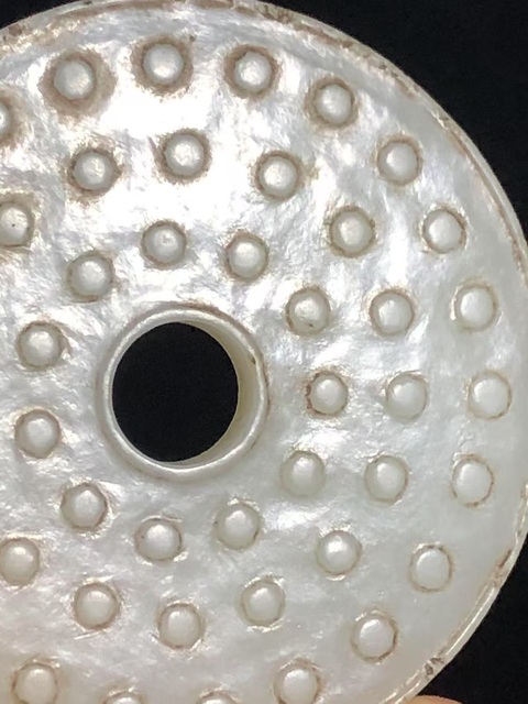 古玩玉器玉璧真品鑒賞圖