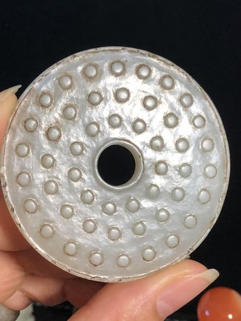 古玩玉器玉璧真品鑒賞圖