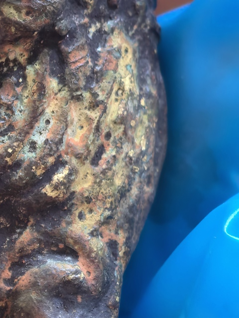 古玩雜項(xiàng)仿古金屬獸鈕印真品鑒賞圖