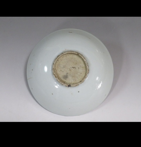 古玩陶瓷明天啟\崇禎 青花雙駿圖洗子拍賣,當(dāng)前價(jià)格8888元