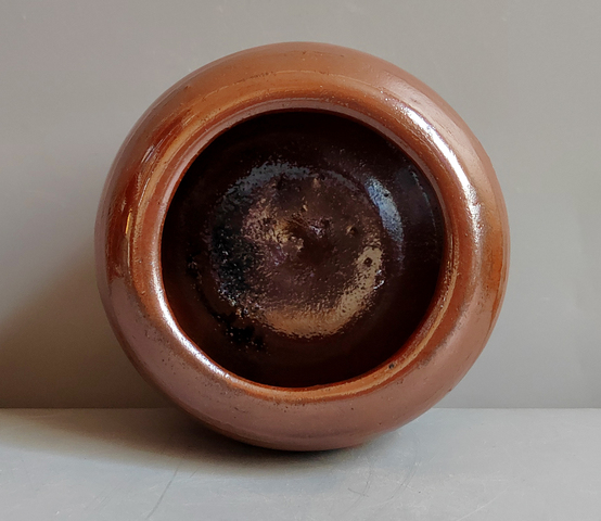 古玩陶瓷紫金釉罐真品鑒賞圖
