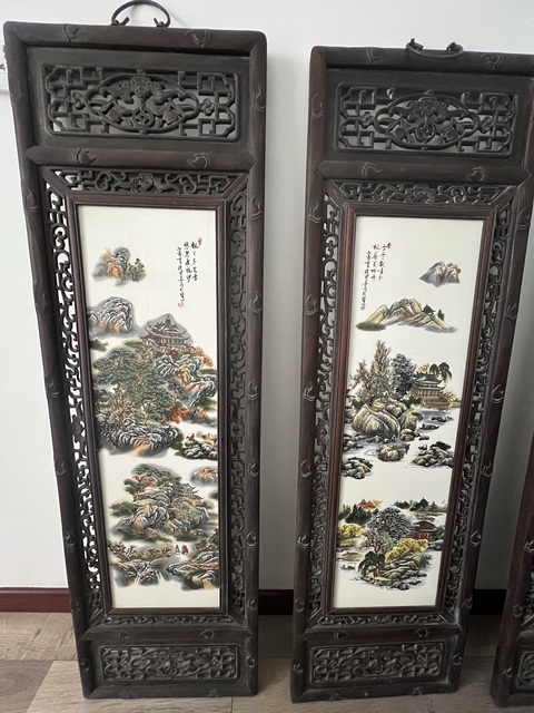 古玩雜項掛屏真品鑒賞圖