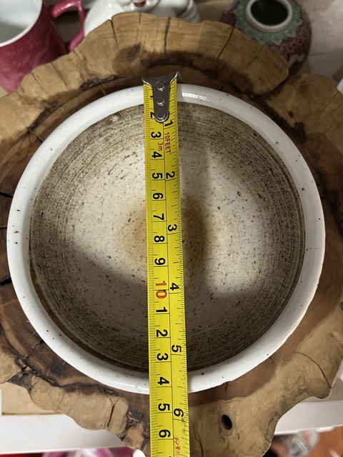 古玩陶瓷青花纏枝連紋藥碾拍賣，當(dāng)前價格688元
