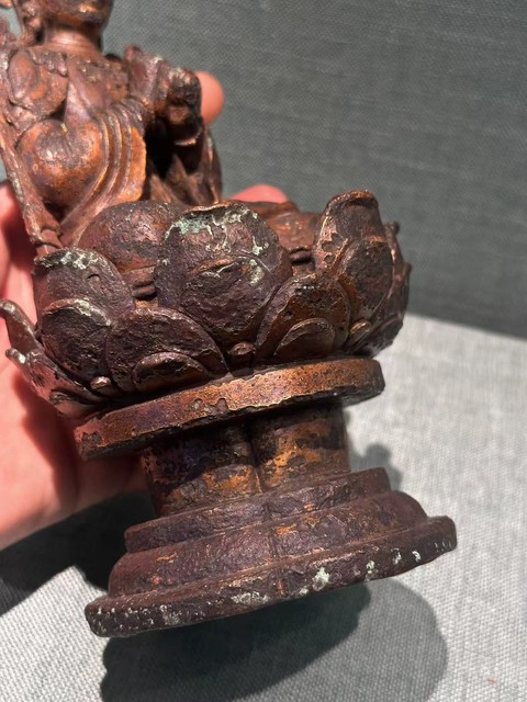 古玩銅器造像真品鑒賞圖