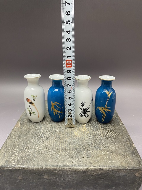 古玩陶瓷出口創匯撇口瓶真品鑒賞圖