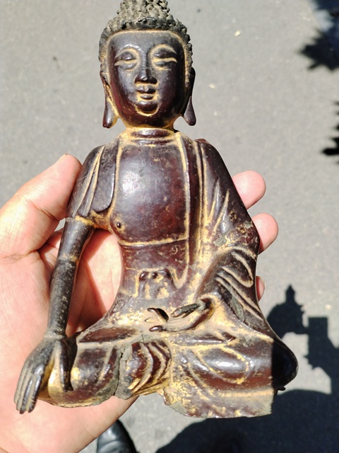 古玩銅器造像真品鑒賞圖