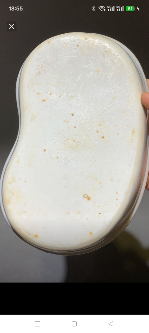 古玩陶瓷白釉水仙盆真品鑒賞圖