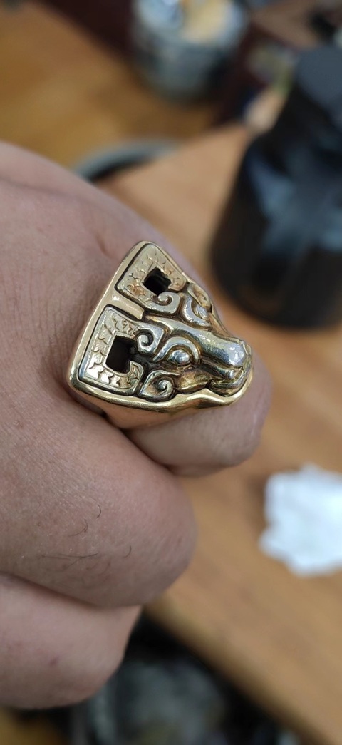 古玩雜項戒指真品鑒賞圖