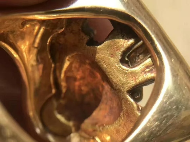 古玩雜項戒指真品鑒賞圖