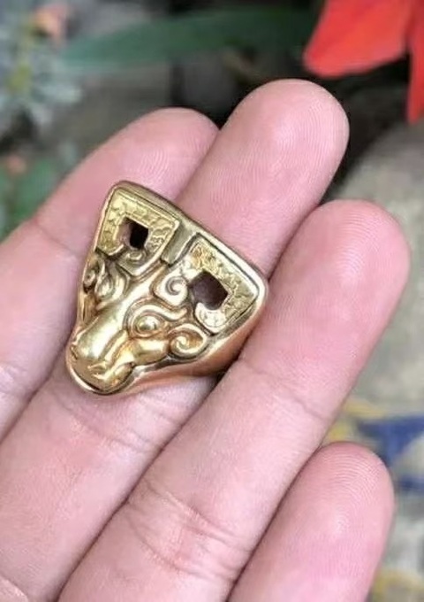 古玩雜項戒指真品鑒賞圖