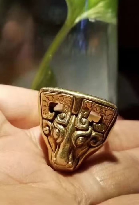 古玩雜項戒指真品鑒賞圖