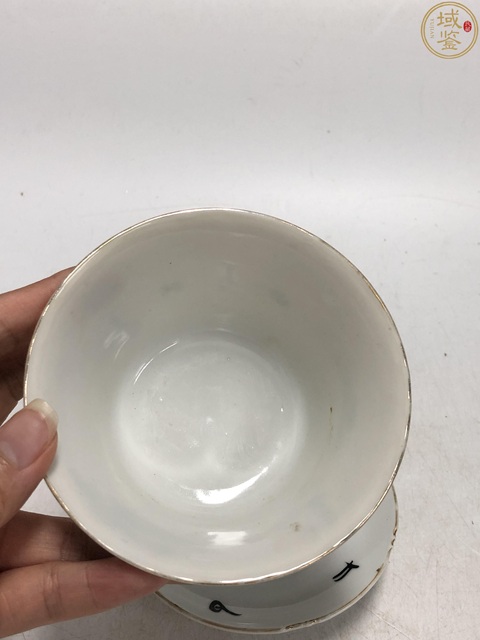 古玩陶瓷民國·粉彩壽星賀壽紋三才蓋碗拍賣，當前價格1800元