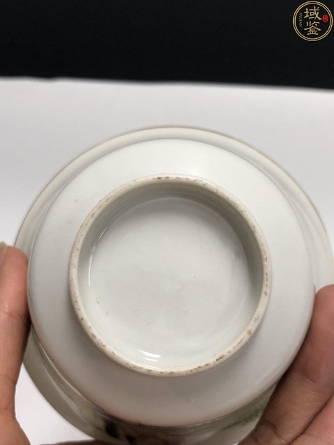 古玩陶瓷民國·粉彩壽星賀壽紋三才蓋碗拍賣，當前價格1800元