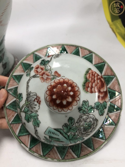 古玩陶瓷晚清·五彩人物故事紋將軍罐拍賣，當(dāng)前價格20000元