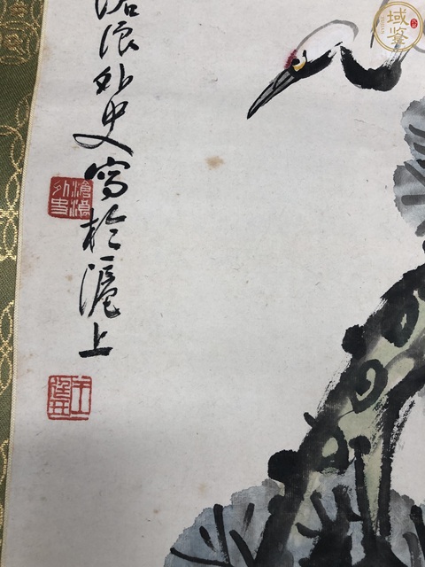 古玩陶瓷民國·王廷玨 松鶴延年拍賣,當前價格8800元