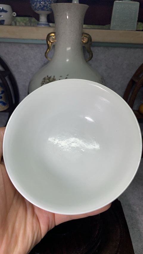 古玩陶瓷民國細(xì)路粉彩瓜瓞綿綿圖碗拍賣，當(dāng)前價(jià)格1899元