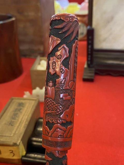 古玩雜項(xiàng)香筒真品鑒賞圖