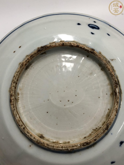 古玩陶瓷明晚·青花高士出游紋盤拍賣，當前價格2680元