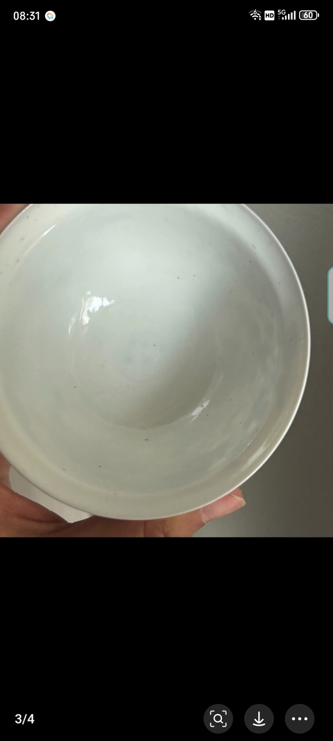 古玩陶瓷青花花鳥紋杯真品鑒賞圖