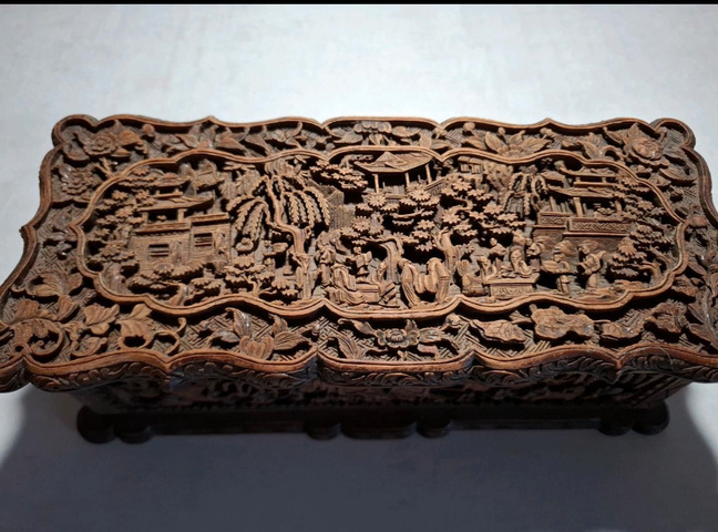 古玩雜項首飾盒真品鑒賞圖