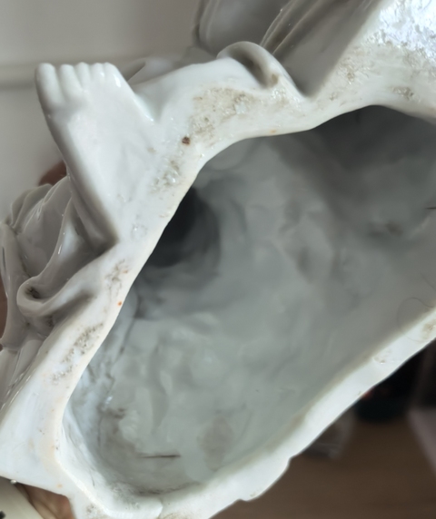 古玩陶瓷德化白瓷造像真品鑒賞圖