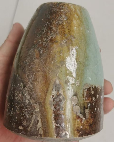 古玩陶瓷明代青白釉窯具真品鑒賞圖