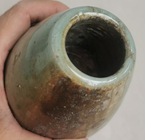 古玩陶瓷明代青白釉窯具真品鑒賞圖