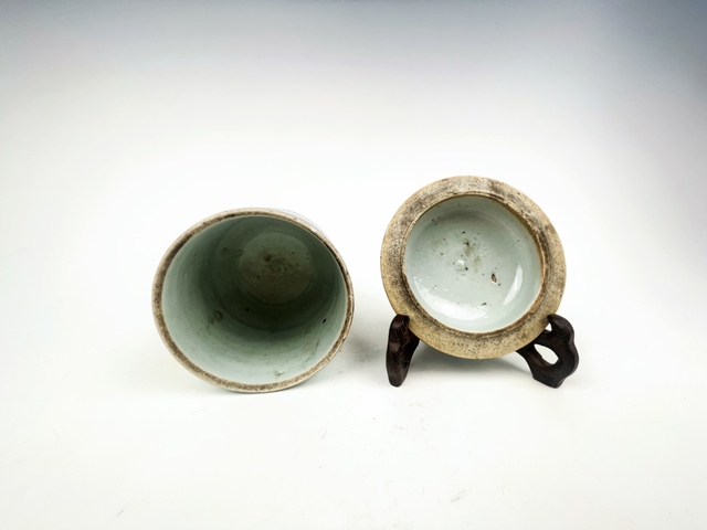 古玩陶瓷清中期·青花博古紋蓋罐拍賣,當前價格0元