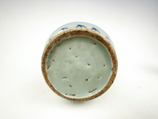 古玩陶瓷清中期·青花博古紋蓋罐拍賣,當前價格0元