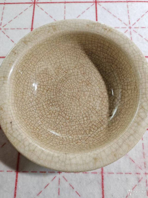 古玩陶瓷哥釉碗真品鑒賞圖