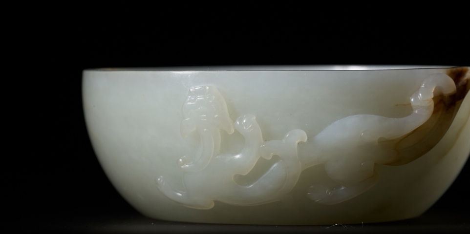 古玩玉器筆洗真品鑒賞圖