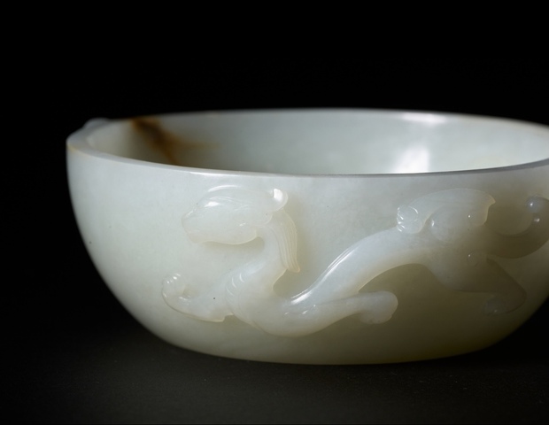 古玩玉器筆洗真品鑒賞圖