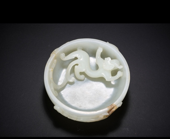 古玩玉器筆洗真品鑒賞圖