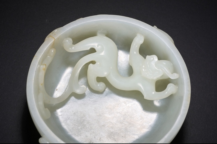 古玩玉器筆洗真品鑒賞圖